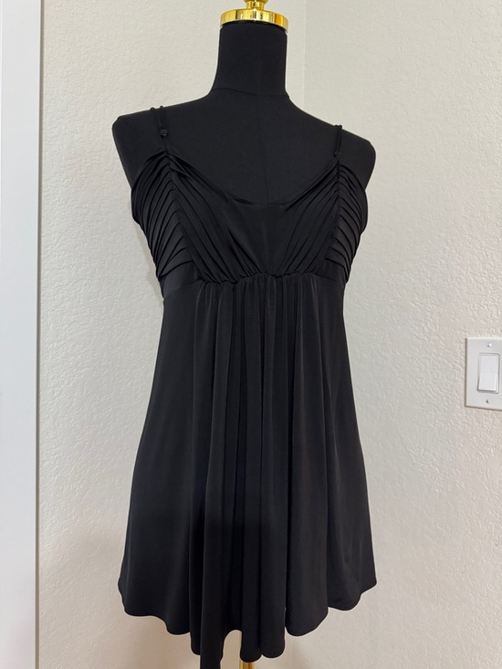 Daytrip Tops - Y2K Black Babydoll Camisole